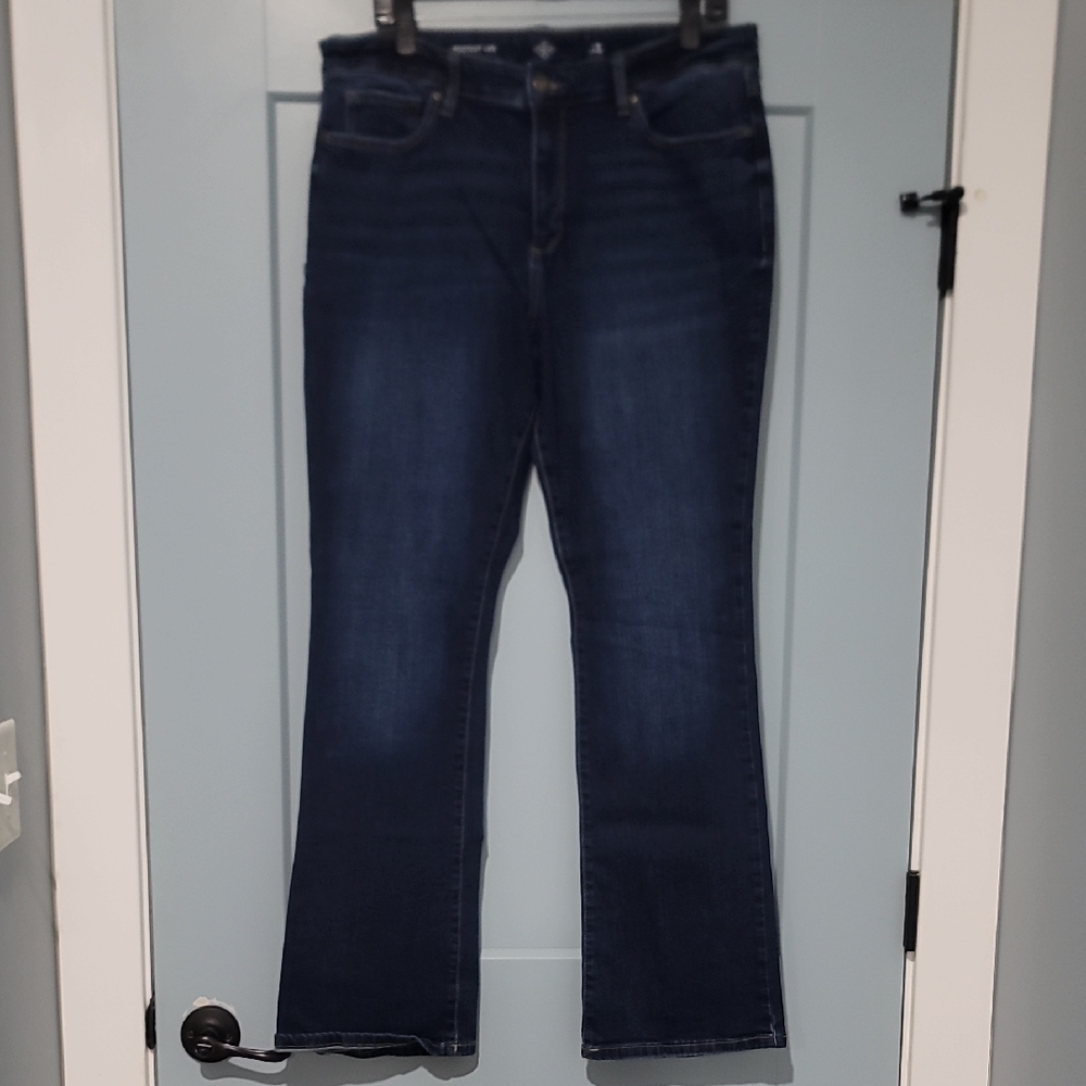 Navy Flare Women's Jeans
